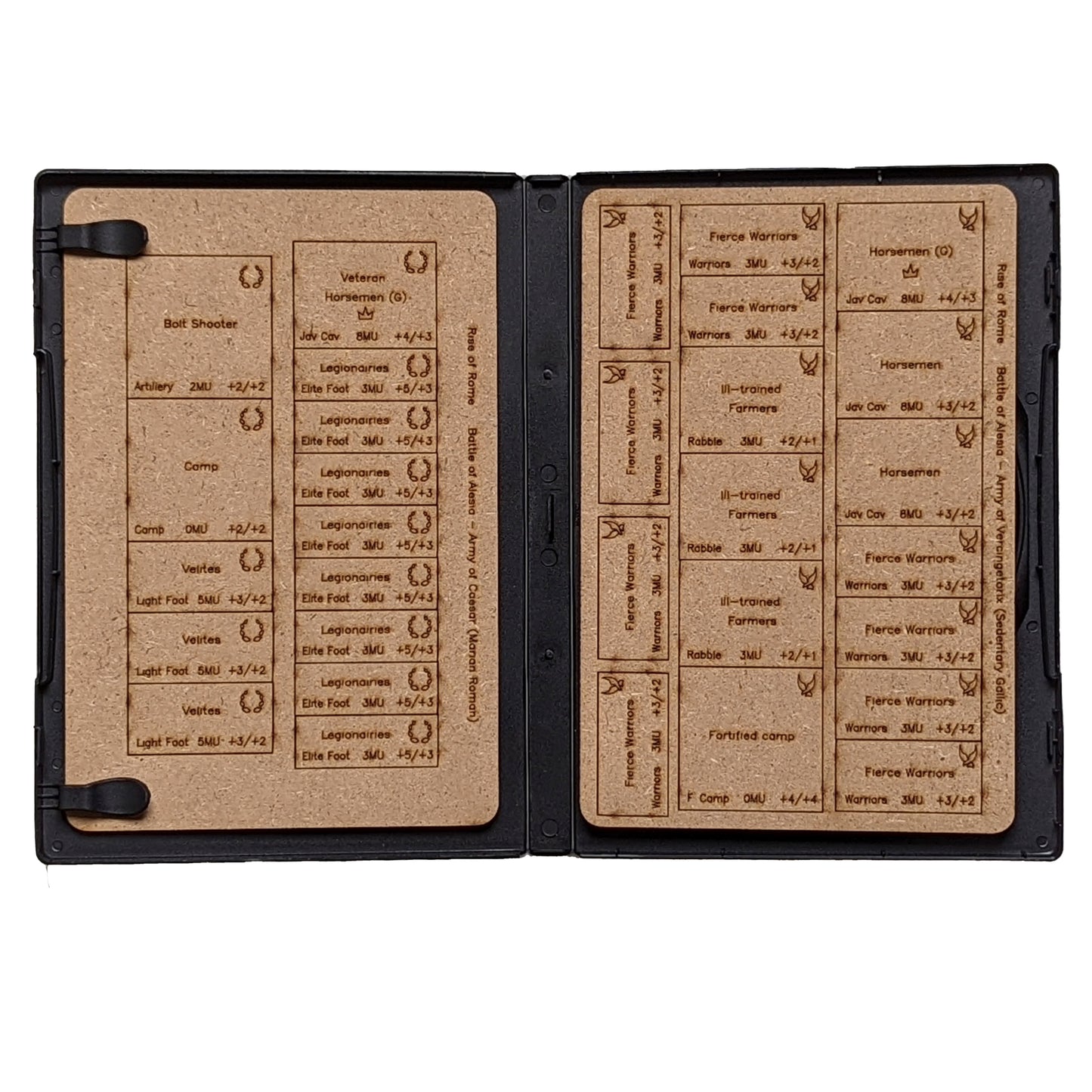 Triumph! Rise of Rome Laser Cut Starter Armies - Caesar vs Vercingetorix