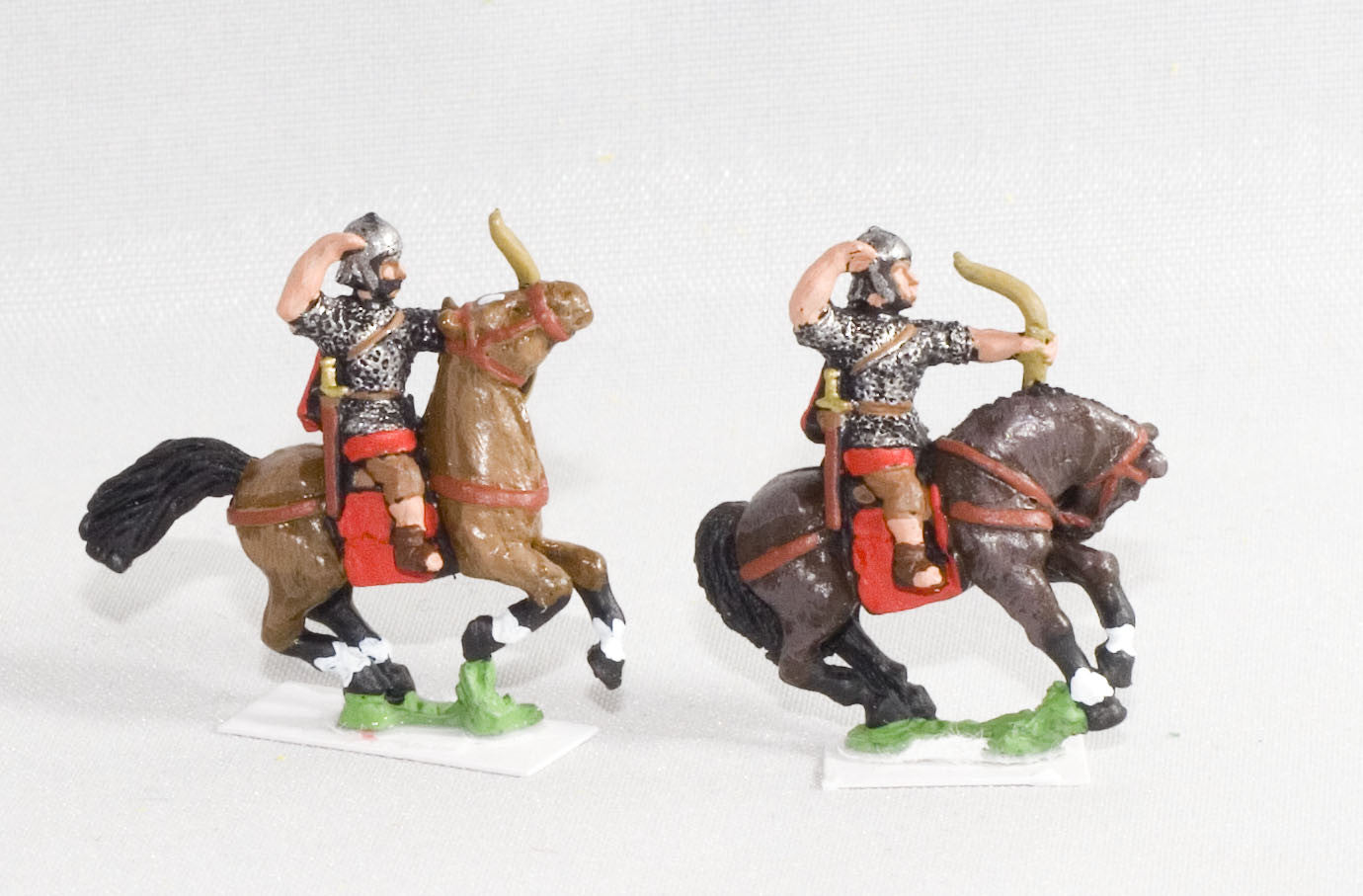 Late Imperial Horse Archer in Mail Shirt Firing RO49a