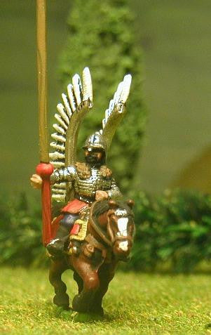 16-17th Century Polish: 2 Winged Hussar with Lance & 2 Pistols RPP14a