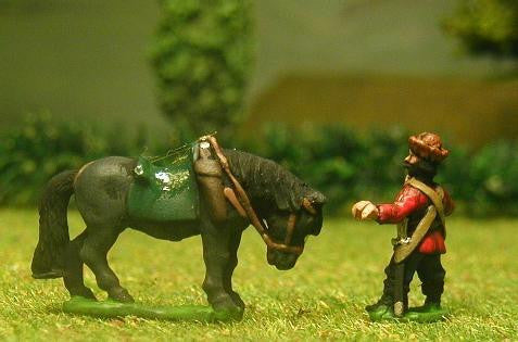 16-17th Century Polish: Dragoon Horseholders & Horses RPP17a