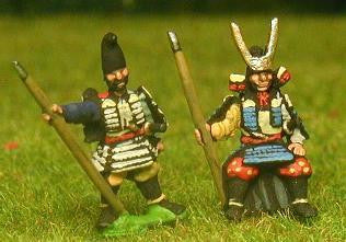 Samurai: General, Seated with Bodyguard SAM11