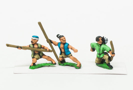 Samurai: Hordes: Various Figures with Mixed Weapons SAM25