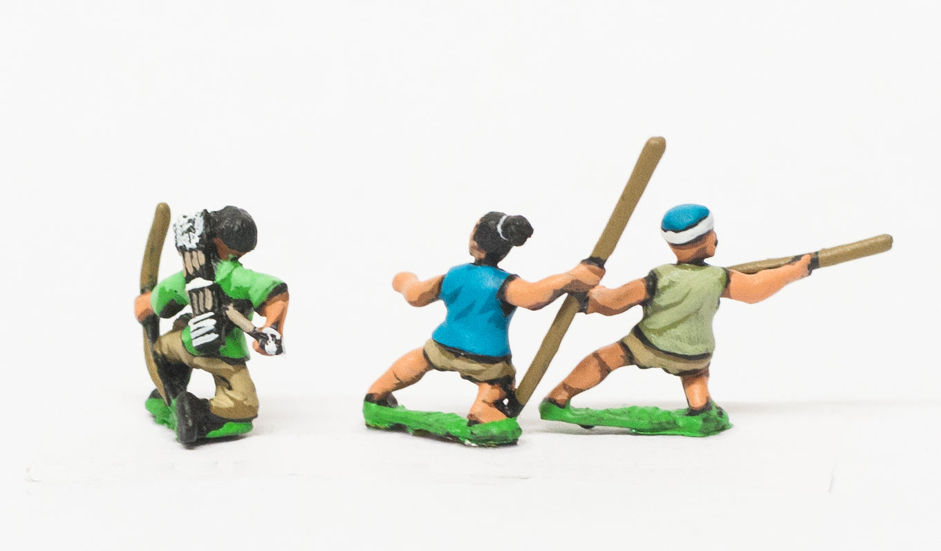 Samurai: Hordes: Various Figures with Mixed Weapons SAM25