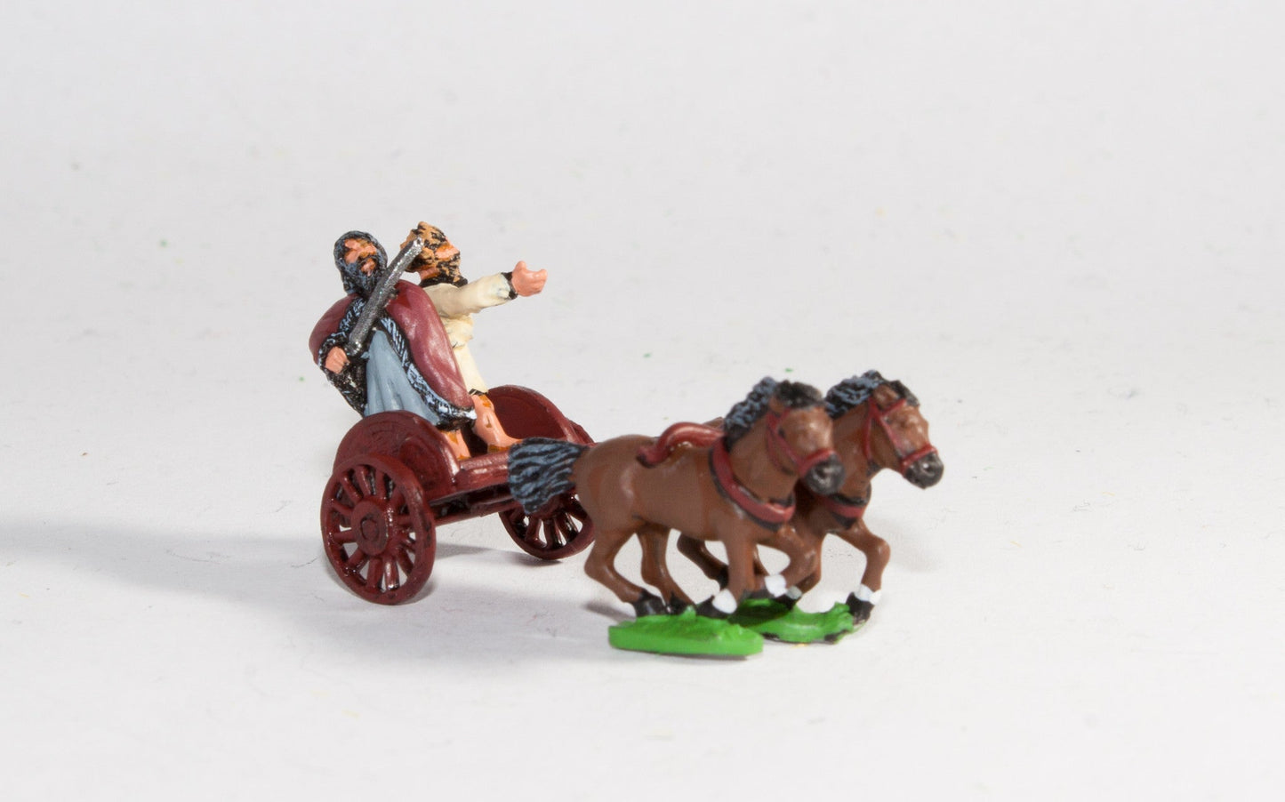 Two Horse Chariot with Driver and General SIA1