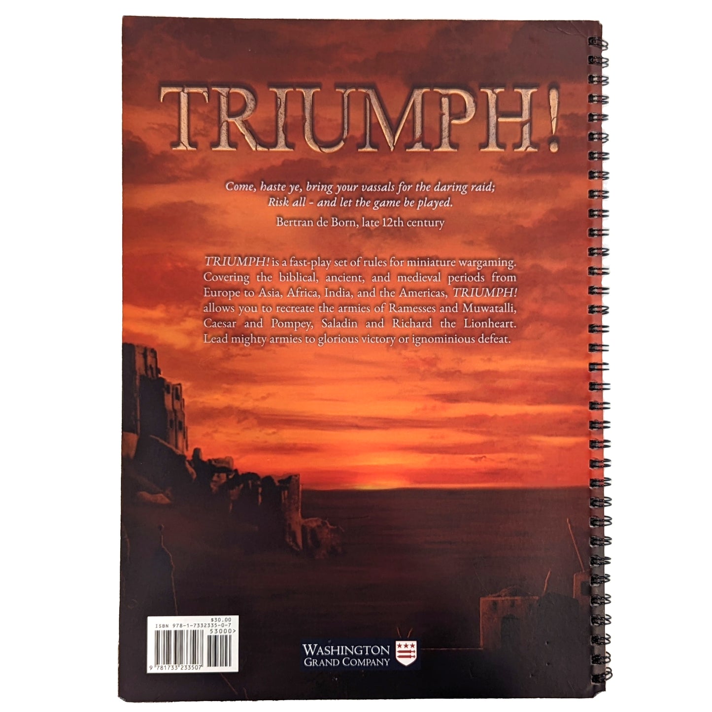 Triumph! Tabletop Wargame Rules - Print Version 1.1