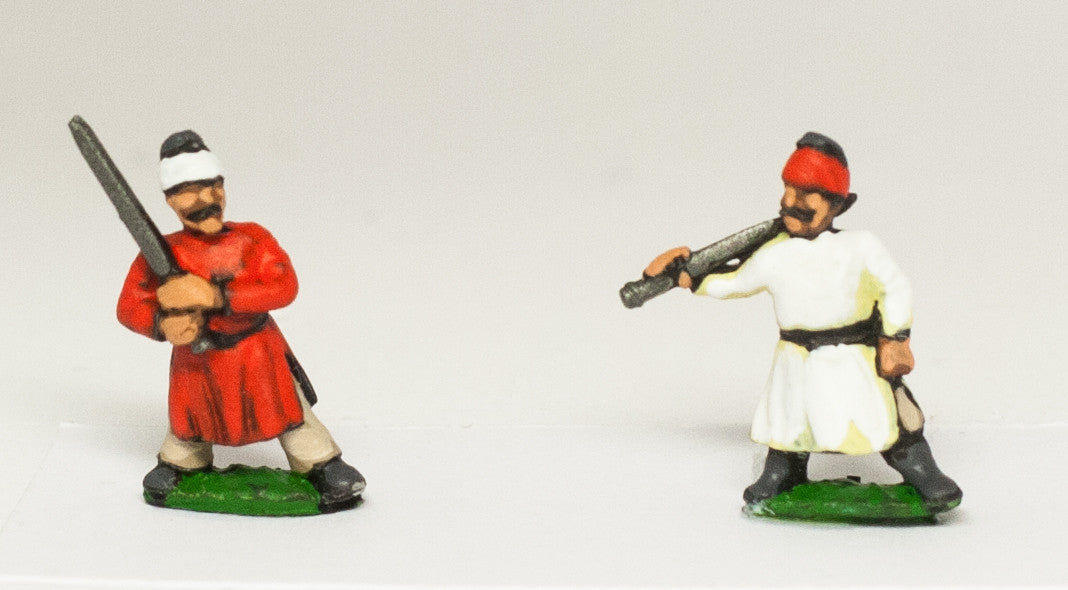 Tang & Sui Chinese: Sui or Tang Swordsmen (Variants) TSU7