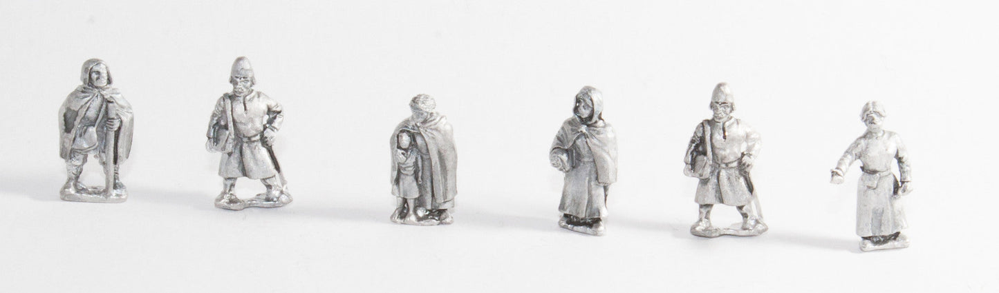 Camps: Six Assorted Standing Europeans TT4