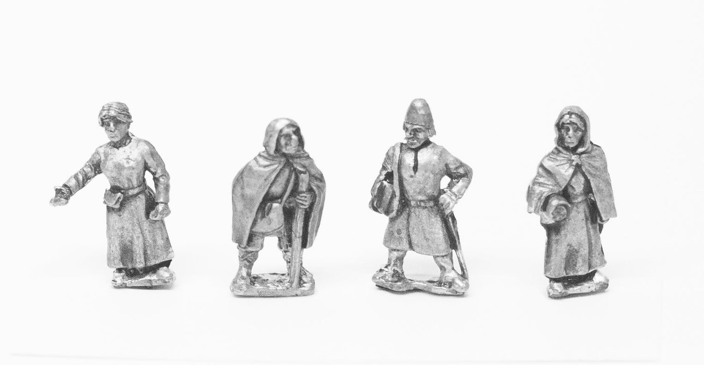 Camps: Six Assorted Standing Europeans TT4