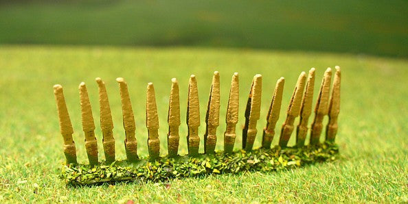 Camps: Temporary Roman Pallisade Strips 40Mm TT20