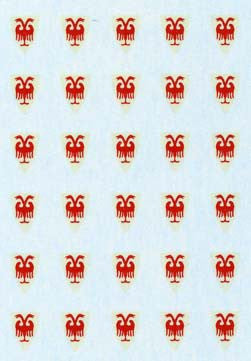 M06 Infantry Teardrop. 2 headed eagle design. (30)