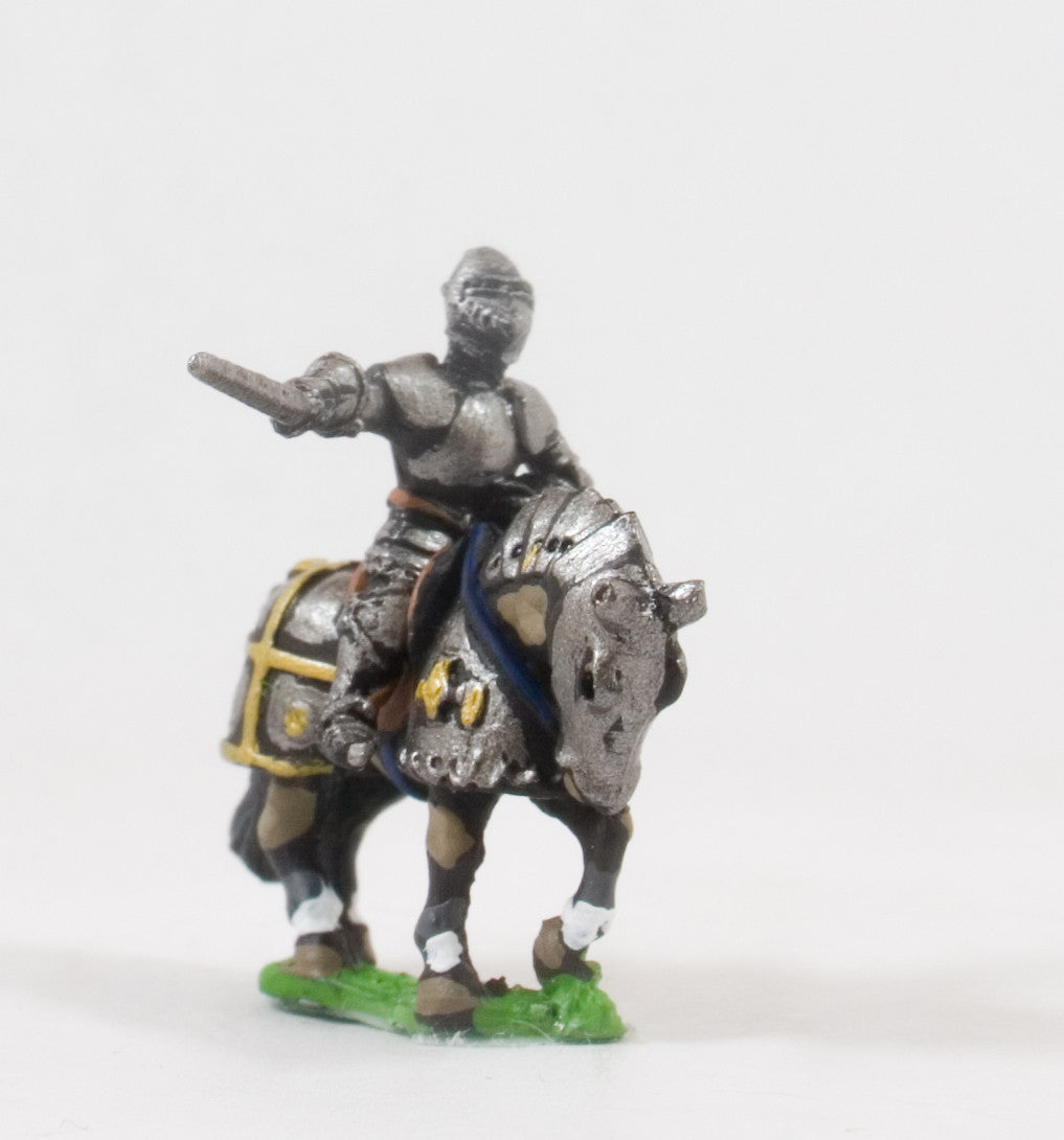 Generic Eastern European: Mounted Generals / Officers in Plate Armour, on Armoured Horse XMED11
