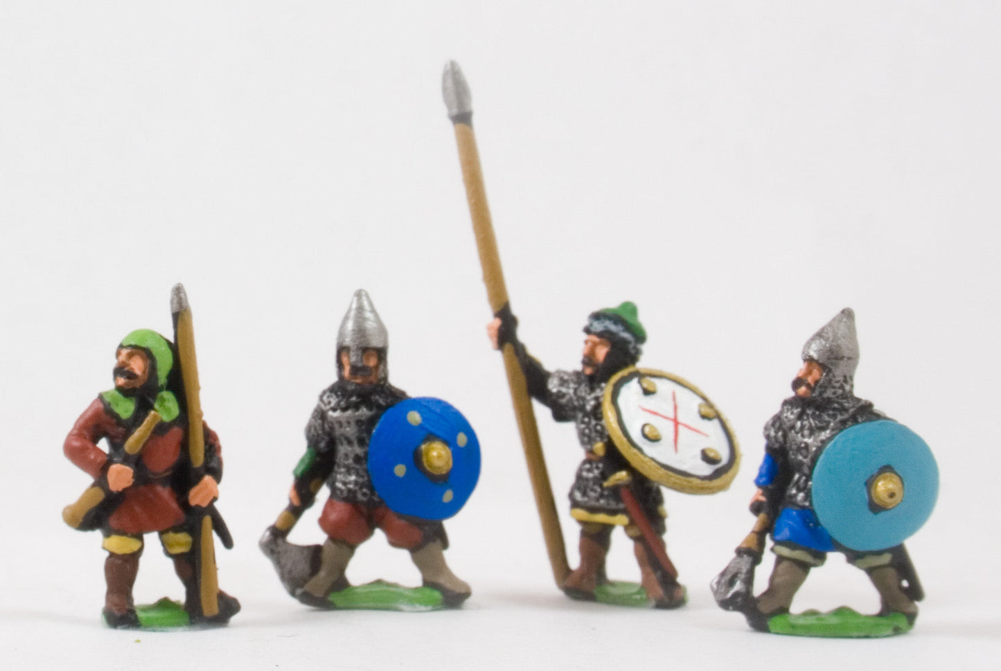 Generic Eastern European: Command: Foot Officer, Standard Bearer & Musician XMED2
