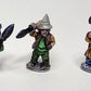 DD64 Halfling with spear & axes