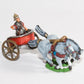RCH7 Assorted 2-Horse Racing Chariots with assorted drivers