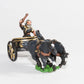 RCH7 Assorted 2-Horse Racing Chariots with assorted drivers