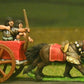 Later New Kingdom Egyptian Two Horse Chariot with Driver and Archer ANK16