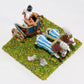 New Kingdom Egyptian General and Driver Two Horse Chariot ANK2