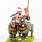 Sea Peoples Two Horse Chariot with Driver Two Javelinmen BS110