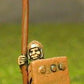 Sumerian Spearmen Spear Upright, Shield BS6