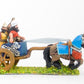 Middle Assyrian Two Horse Chariot with General, Driver, Shield Bearer BS58
