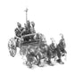 ChIn Chinese General in Four Horse Chariot with Archer and Halberdier CHN4