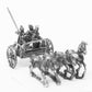 ChIn Chinese Four Horse Chariot with Archer and Spearman (Unarmored Horse) CHN6a