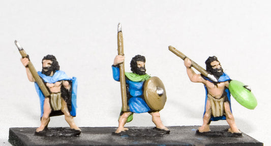Caledonian and Pictish Warband Infantry with JavelIn and Shield CPA5