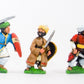Arab Swordsmen with Kite Shield, Assorted Pose CRU11