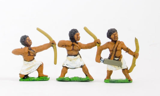 Unarmoured Black Archers, Assorted Poses CRU13