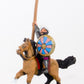 Arab Cavalry in Chainmail & Turban with Spear & Round Shield CRU1