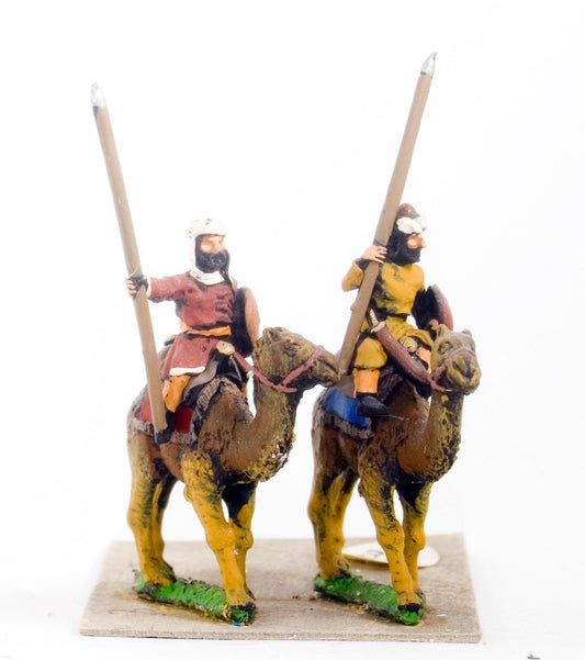 Assorted Arab Camel Riders with Spear and Shield CRU48