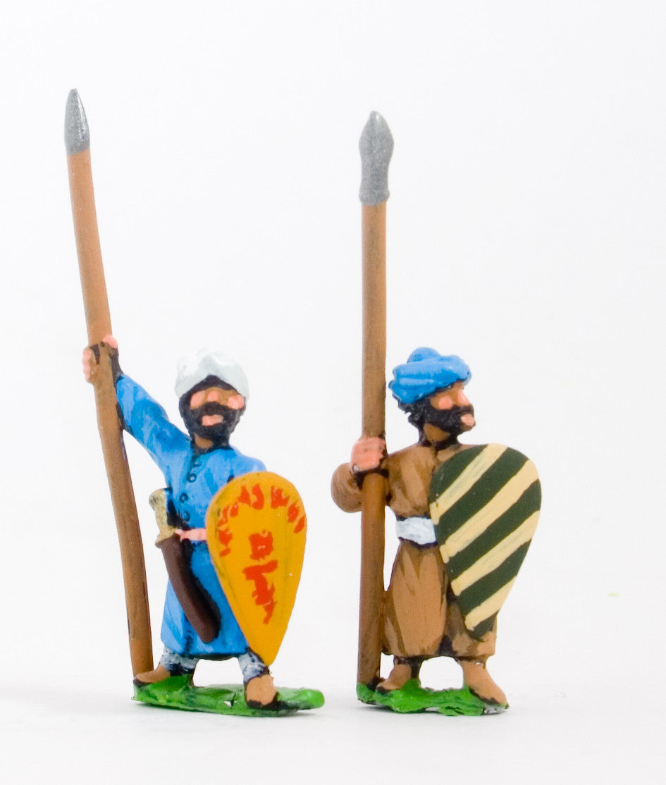 Arab Spearmen with Kite Shields, Assorted Poses CRU6