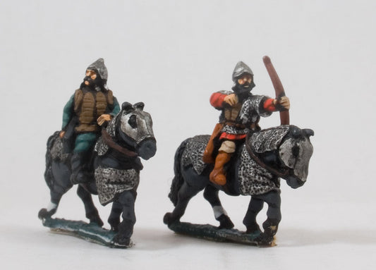 Russian 1300-1500: Heavy Cavalry with Bow, on Armoured Horse (Mail) EMED26a