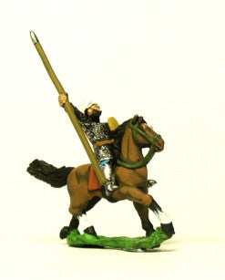 Arab Cavalry in Chainmail & Turban with Spear & Kite Shield CRU2