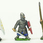 Frankish Knights on Foot, Large Shields, Assorted CRU57