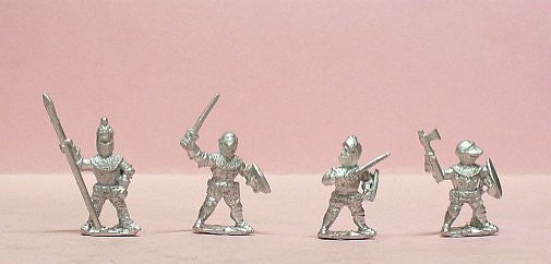 Early Renaissance: Dismounted Knights / Men At Arms 1350-99Ad MER36a