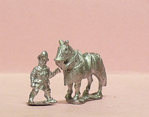 Early Renaissance: Two Horseholders & Four Armoured Horses MER36b