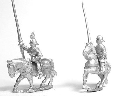 Early Renaissance: Gendarmes in Sallets on Unarmoured Horse MER50a