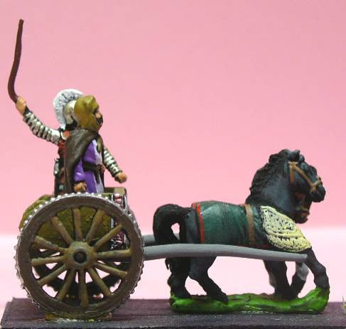 Achaemenid Persian General and Driver in Two Horse Light Chariot MPA48