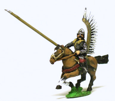 16-17th Century Polish: 1 Winged Hussar with Lance RPP15