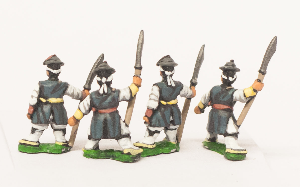 Late 16Th C. Korean: Medium Infantry with Halberds KRA8