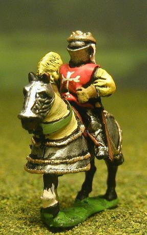 Early Renaissance: Command: Mounted General / Noble, Standard Bearer & Herald 1400-1500Ad MER37