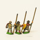 Medium Infantry in Assorted Helms with Long Spear & Large Shield MID34