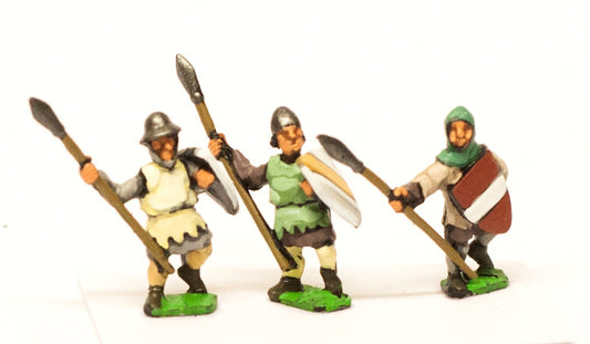 Medium Spearmen with Quilted Coat & Large Shield MID42