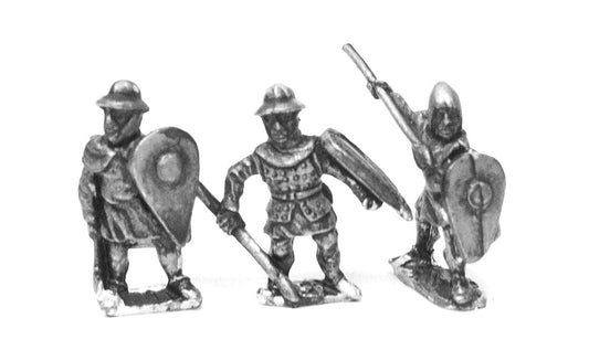 Light / Medium Spearmen, Various Dress, Kite Shields MID50