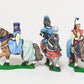 Early Renaissance: Command: King / General & Two Mounted Ladies 1450-1500Ad MER53c