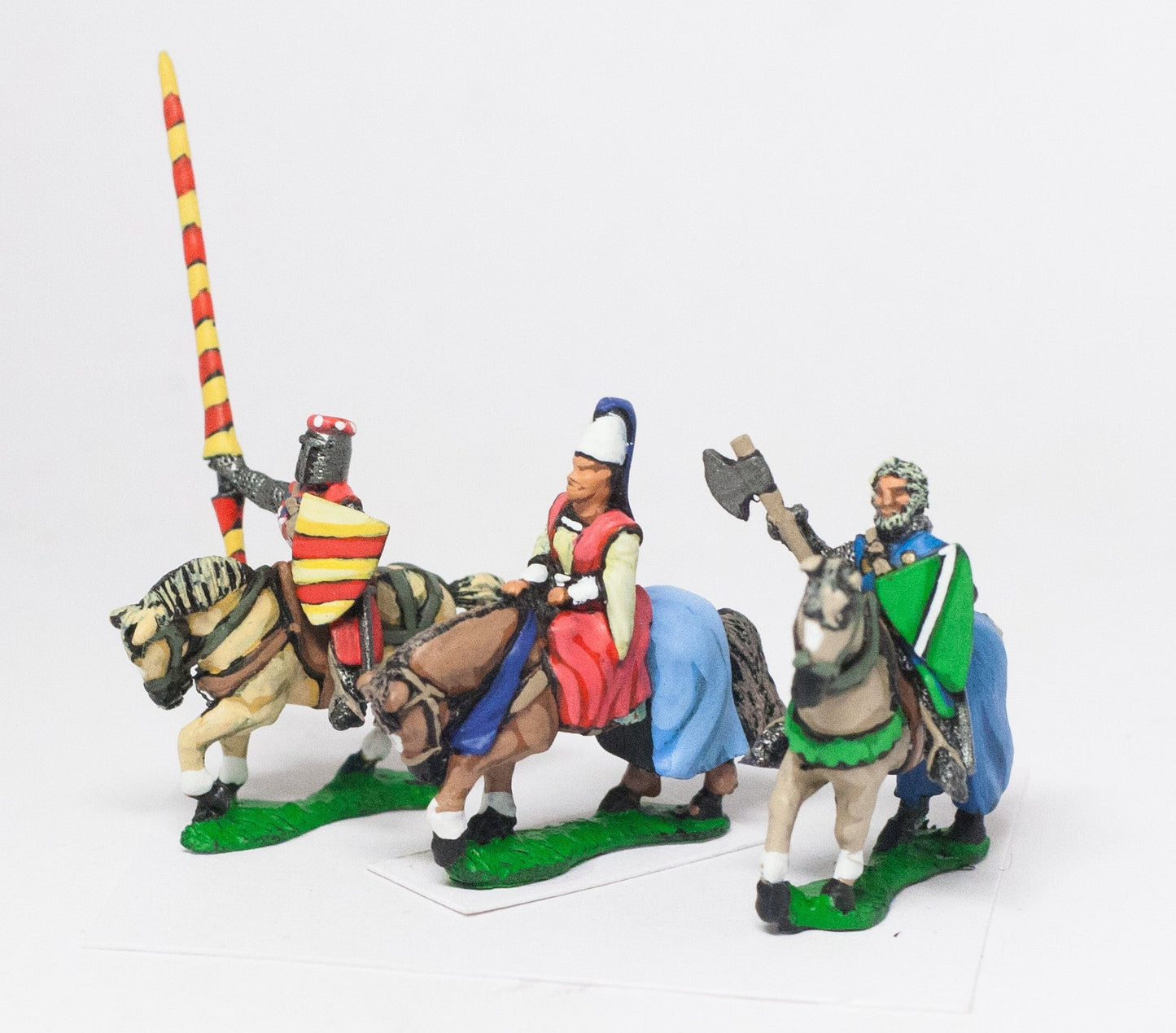 Command: Mounted Lady with Two Bodyguards 1150-1300Ad MID67d