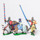 Command: Mounted Lady with Two Bodyguards 1360-1400Ad MID68f