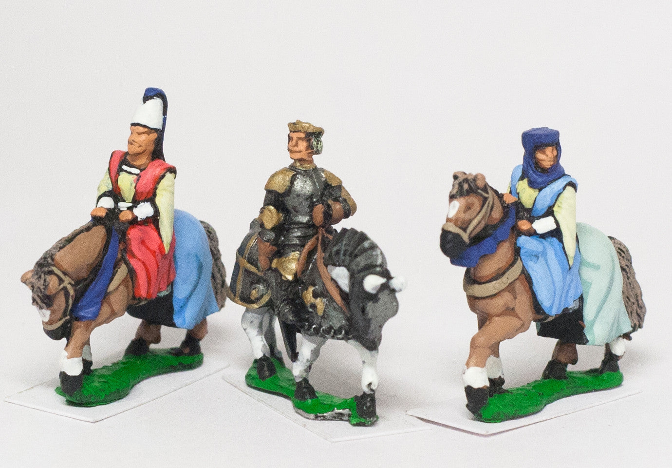 Command: King / General & Two Mounted Ladies 1360-1420Ad MID69d