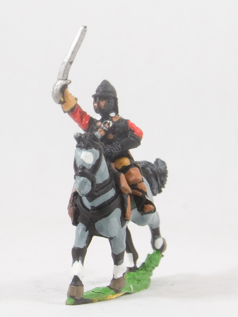 ECW: Heavy Cavalry in Cuirass & Pot Helmet, Holding Sword High REN45